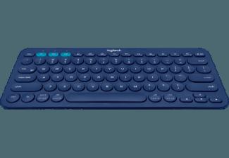 LOGITECH K380 Keyboard blau Multi-Device Bluetooth-Tastatur