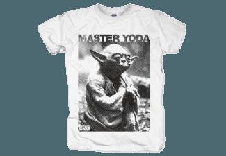 Master Yoda Photo (T-Shirt, Größe L, Weiß)