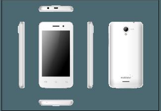 MOBISTEL Cynus E4 4 GB Schwarz/Weiss Dual SIM