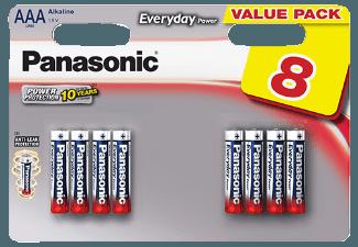 PANASONIC LR03EPS/8BW Batterien AAA, PANASONIC, LR03EPS/8BW, Batterien, AAA