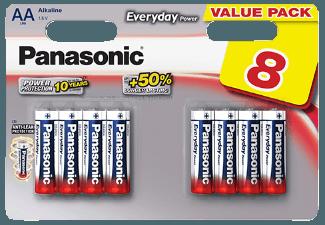 PANASONIC LR6EPS/8BW Batterie AA, PANASONIC, LR6EPS/8BW, Batterie, AA