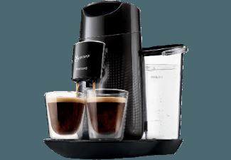PHILIPS Senseo Twist HD7871/60 Kaffeepadmaschine (1.6 Liter, Schwarz/Grau)