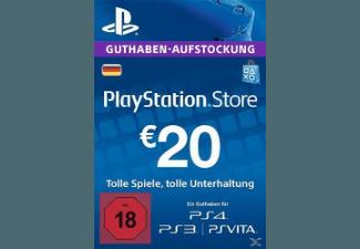 PlayStation Live Cards 20 Euro (Guthaben-Aufstockung PSN Live Card für deutsche SEN-Konten), PlayStation, Live, Cards, 20, Euro, Guthaben-Aufstockung, PSN, Live, Card, deutsche, SEN-Konten,