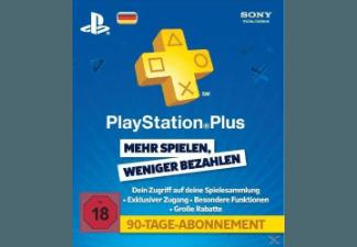 PlayStation Plus Live Card 90 Tage (für deutsche SEN-Konten)