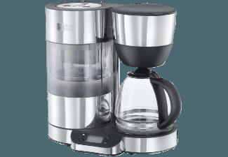 RUSSELL HOBBS 20770-56 Clarity Kaffeemaschine Edelstahl/Schwarz (Glaskanne, Brausekopf-Technologie für eine bessere Kaffee-Extraktion und ein hervorr