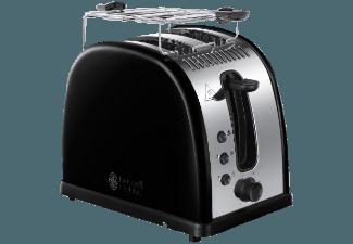 RUSSELL HOBBS 21293-56 Legacy Black Toaster Edelstahl/Schwarz (1300 Watt, Schlitze: 2 extra breite Toastschlitze), RUSSELL, HOBBS, 21293-56, Legacy, Black, Toaster, Edelstahl/Schwarz, 1300, Watt, Schlitze:, 2, extra, breite, Toastschlitze,