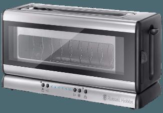 RUSSELL HOBBS 21310-56 Clarity Langschlitz-Toaster Edelstahl, Schwarz, Glas (1.000 Watt, Schlitze: 1), RUSSELL, HOBBS, 21310-56, Clarity, Langschlitz-Toaster, Edelstahl, Schwarz, Glas, 1.000, Watt, Schlitze:, 1,