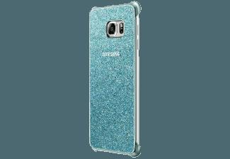 SAMSUNG Glitter Cover EF-XG928 für Galaxy S6 Edge , Blau Handytasche Galaxy S6 edge