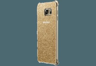 SAMSUNG Glitter Cover EF-XG928 für Galaxy S6 edge  Gold Handytasche Galaxy S6 edge