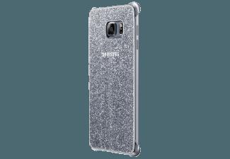 SAMSUNG Glitter Cover EF-XG928 für Galaxy S6 edge  Silber Handytasche Galaxy S6 edge