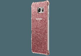 SAMSUNG Samsung Glitter Cover EF-XG928 für Galaxy S6 edge , Pink Handytasche Galaxy S6 edge