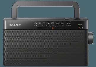 SONY ICF 306  (Analog, FM, AM, Schwarz)