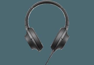 SONY MDR-100AAP High-Res, BuegelKopfhörer,40 mm  Treibereinheit, faltbar, Headset, bis zu 60 kHz, Schwarz Kopfhörer Schwarz