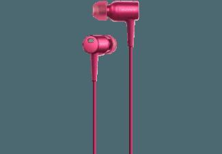 SONY MDR-EX750 In-Ohr Kopfhörer, 9 mm High-Res, Treibereinheit, digitales Noise Cancelling, Headset, Pink Kopfhörer Pink