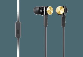 SONY MDR-XB70AP In-Ohr-Headsets-Kopfhörer, Extra Bass, Aluminum Gehäuse, Gold Headset Gold