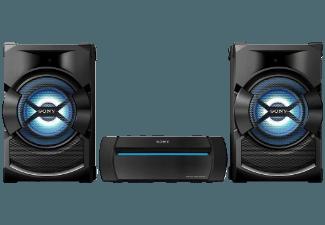 SONY SHAKE-X1 HiFi Kompaktanlage (CD-R, CD-RW, DVD R/R DL/RW, DVD-RW, VCD, Schwarz)