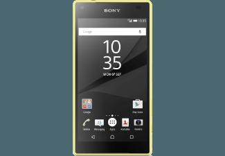 SONY Xperia Z5 Compact 32 GB Gelb, SONY, Xperia, Z5, Compact, 32, GB, Gelb