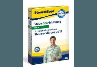 Steuer-Spar-Erklärung Lehrer 2016 (für Steuerjahr 2015)