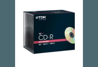 TDK CD-R 80 SCA 10er CD-R 10x CD-R Medien