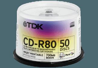 TDK CD-R 80PWCB 50er CD-R 50x CD-R Medien