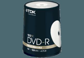 TDK DVD-R 4,7 PWCB 100er DVD-R 100x DVD-R Medien, TDK, DVD-R, 4,7, PWCB, 100er, DVD-R, 100x, DVD-R, Medien