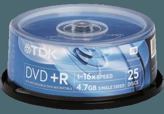 TDK DVD R 47 CBED 25er DVD R 25x DVD R Medien