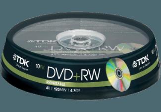 TDK DVD RW 47 CBNEB 10er DVD RW 10x DVD RW Medien, TDK, DVD, RW, 47, CBNEB, 10er, DVD, RW, 10x, DVD, RW, Medien