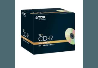 TDK HC-R90 JCA CD-R 10er CD-R 10x CD-R Medien