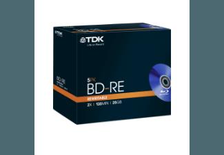 TDK T19798 BD-RE 1X-2X 5P FJC BD-RE 5x BD-RE Medien