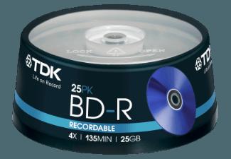 TDK T43007 BD-R 4X 25er BD-R 25x BD-R Medien