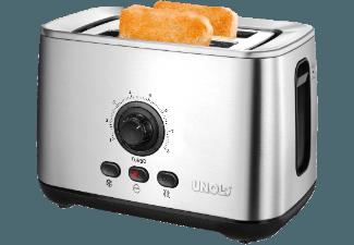 UNOLD 38955 Turbo Toaster Edelstahl/Schwarz (1900-2100 Watt, Schlitze: 2), UNOLD, 38955, Turbo, Toaster, Edelstahl/Schwarz, 1900-2100, Watt, Schlitze:, 2,