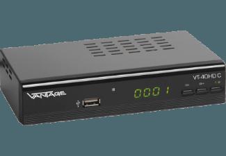 VANTAGE VT-40 HD C Kabel-Receiver (HDTV, DVB-C, Schwarz), VANTAGE, VT-40, HD, C, Kabel-Receiver, HDTV, DVB-C, Schwarz,