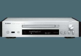 YAMAHA CD-NT670D Netzwerk CD-Spieler mit MusicCast (Silber)