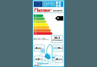 BESTRON ABG 300 SOE (Beutelstaubsauger, MICRO-filter, B, Silber/Orange), BESTRON, ABG, 300, SOE, Beutelstaubsauger, MICRO-filter, B, Silber/Orange,