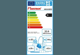 BESTRON ABG600BSE (Beutelstaubsauger, HEPA, B, Silber)