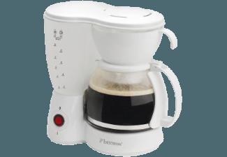 BESTRON ACM608W Kaffeemaschine Weiß (Glaskanne)
