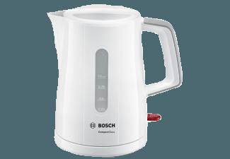 BOSCH TWK 3 A 051 Wasserkocher Weiß/Hellgra (2400 Watt, 1 Liter), BOSCH, TWK, 3, A, 051, Wasserkocher, Weiß/Hellgra, 2400, Watt, 1, Liter,