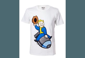 Boy Bomber - T-Shirt Größe L Weiß