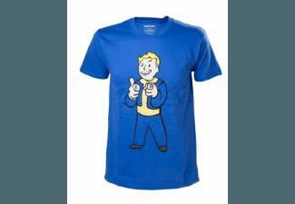 Boy Shooting Fingers - T-Shirt Größe L Blau