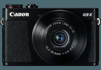 CANON PowerShot G9 X  Schwarz (20.2 Megapixel, 3x opt. Zoom, 7.5 cm TFT-LCD, WLAN)