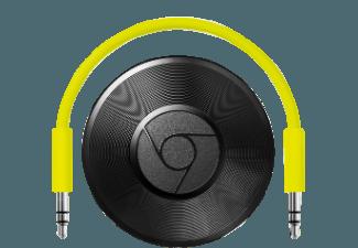 GOOGLE Chromecast Audio - Streaming-Gerät (App-steuerbar, W-LAN Schnittstelle, Schwarz)