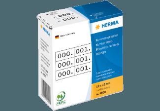 HERMA 4800 Nummernetiketten 10x22 mm  3 x 10000 St.