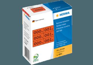 HERMA 4802 Nummernetiketten 10x22 mm A4 3 x 10000 St.