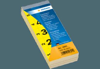 HERMA 4891 Nummernetiketten 28x56 mm  500 St.