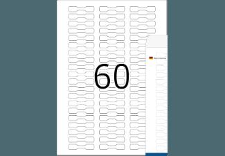 HERMA 5116 Ringetiketten 49x10 mm A4 150 St.