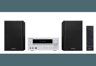 PIONEER X-HM15 BTS Micro Anlage (Silber)