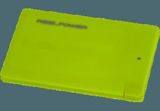 REALPOWER PB-2500 Slim Powerbank 2500 mAh Grün