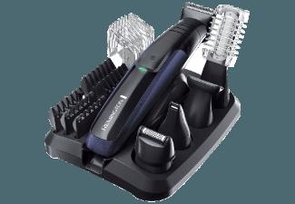 REMINGTON PG6150 GroomKit Plus Haarschneider Schwarz/Blau (Akku-/Netzbetrieb), REMINGTON, PG6150, GroomKit, Plus, Haarschneider, Schwarz/Blau, Akku-/Netzbetrieb,