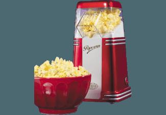 SALCO SNP 8 Mini Hot Air Popcorn Maker Rot/Silber
