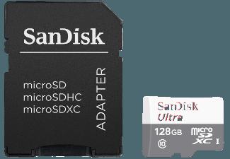 SANDISK Ultra® microSDHC™/SDXC™ Speicherkarte  128 GB